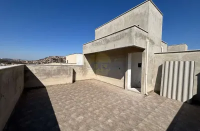 Cobertura para venda em santa luzia, liberdade, 2 dormitórios, 1 banheiro, 1 vaga