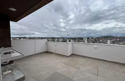 Cobertura para venda em belo horizonte, candelária, 2 dormitórios, 2 banheiros, 1 vaga