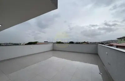 Cobertura para Venda em Contagem, Pedra Azul, 3 dormitórios, 1 banheiro, 2 vagas