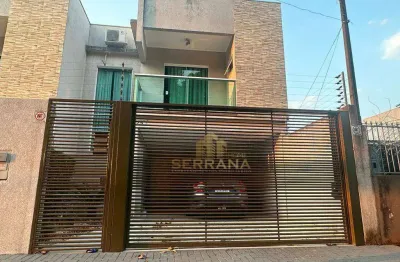 Sobrado com 2 dormitórios à venda, 141 m² por r$ 700.000,00 - jardim residencial bela vista - foz do iguaçu/pr