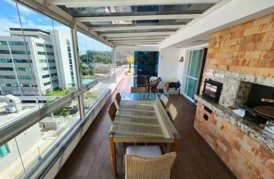 Cobertura com 3 dormitórios à venda, 205 m² por r$ 2.500.000,00 - itacorubi - florianópolis/sc