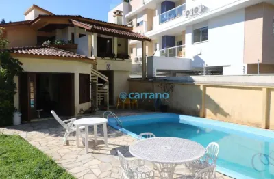 Casa com 4 dormitórios para alugar, 338 m² por r$ 10.000/mês - itacorubi - florianópolis/sc