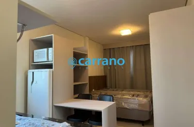 Studio para locação na Trindade, Florianópolis-SC: 1 quarto, 1 sala, 1 banheiro, 25m². Venha conferir. Valor R$ 3.500,00!