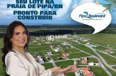Lote / terreno  residencial à venda, praia de pipa, tibau do sul.
