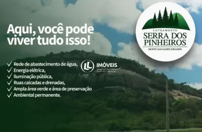 Terreno a venda em monte das gameleiras loteamento serra dos pinheiros