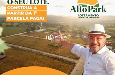 Terreno à venda na Loteamento Alto Park, 10, Centro, Cacimba de Dentro