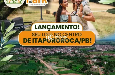 Terrenos em itapororoca - pb no loteamento central park
