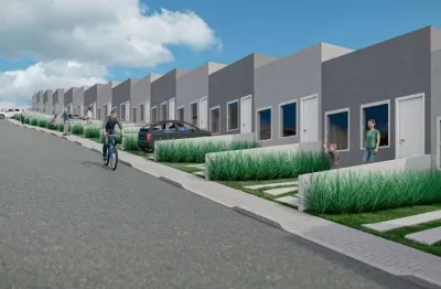 Casa em condomínio fechado com 2 quartos à venda na Av Izabel Ferreira Coelho, 766, Jardim Luciana Maria, Sorocaba por R$ 230.500