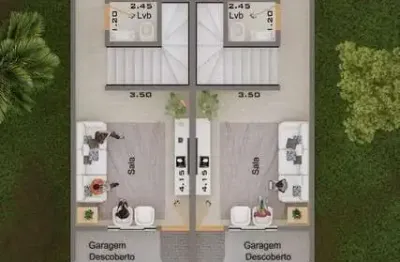 Casa com 2 quartos à venda na Alameda Família Betti, 912, Jardim Santa Marta, Sorocaba por R$ 360.000