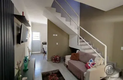 Casa em condomínio fechado com 2 quartos à venda na Avenida Pirelli, 1882, Éden, Sorocaba por R$ 277.420