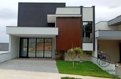 Casa em condomínio fechado com 3 quartos à venda na Avenida Elias Maluf, 3305, Wanel Ville, Sorocaba por R$ 1.440.000