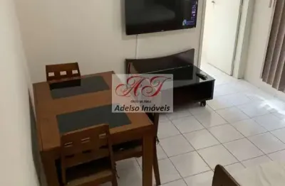 Apartamento à venda no embaré, santos-sp: 1 quarto, 1 sala, 1 banheiro, 1 vaga e 52m² de área.