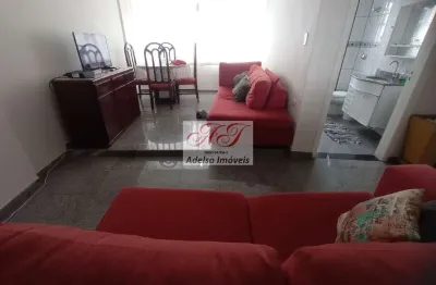 Apartamento à venda em são vicente-sp: 2 quartos, sala, banheiro, vaga de garagem e 80m² na ilha porchat!
