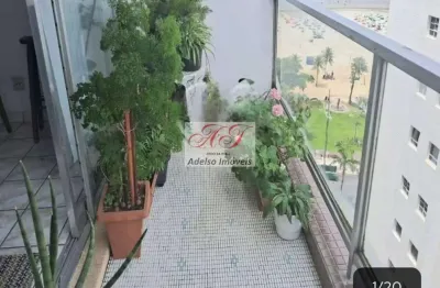 Apartamento à venda em santos-sp no gonzaga: 2 quartos, 1 sala, 2 banheiros e 81,40m² de área!