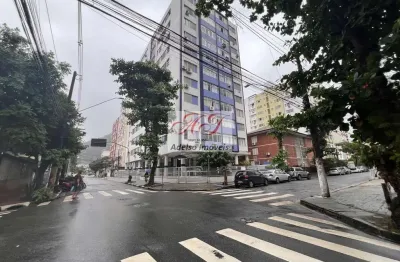 Apartamento à venda em são vicente-sp, itararé: 2 quartos, 1 sala, 1 banheiro, 82m² de área