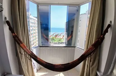 Apartamento à venda em santos-sp, no bairro embaré, com 1 quarto, 1 banheiro, 1 vaga de garagem e 35m² de área.