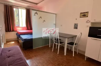 Excelente oportunidade: apartamento à venda no centro de são vicente-sp, 1 quarto, 1 banheiro, 40m² de área!