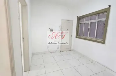 Apartamento para locação em santos-sp, boqueirão  2 quartos, 1 sala, 1 banheiro, 45m² de área - confira já!
