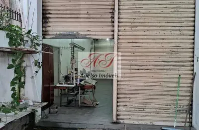 Salão comercial de alto padrão para locação na vila mathias, santos-sp: 1 sala, 2 banheiros, 100m² de área!