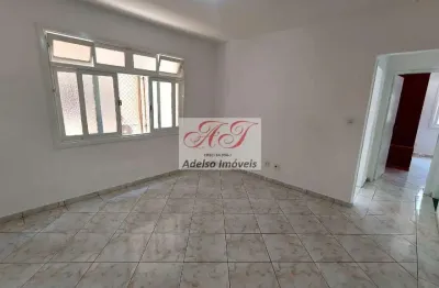 Apartamento para locação na pompéia, santos-sp: 2 quartos, 1 sala, 2 banheiros, 1 vaga de garagem, 79m² de área.