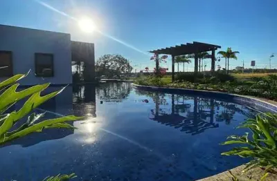 Terreno com 491 m², condomínio florença, chapéu do sol, várzea grande/mt.