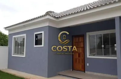 Casa com 2 dormitórios à venda, 65 m² por R$ 350.000,00 - Itaipuaçu - Maricá/RJ