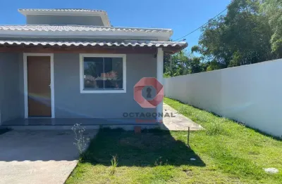 Casa com 2 dormitórios à venda, 64 m² por r$ 340.000,00 - rincão mimoso (itaipuaçu) - maricá/rj