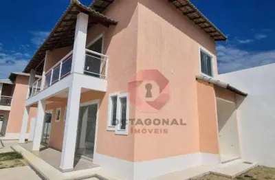 Casa com 2 quartos à venda por r$ 345.000 - jardim atlântico leste (itaipuaçu) - maricá/rj