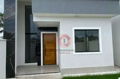 Casa com 2 dormitórios à venda, 86 m² por r$ 499.000,00 - itaipuaçu - maricá/rj
