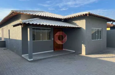 Casa com 3 dormitórios à venda, 108 m² por r$ 550.000,00 - jardim atlântico central (itaipuaçu) - maricá/rj