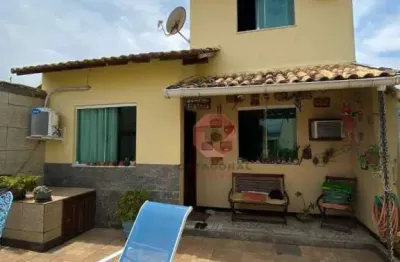 Casa com 3 dormitórios à venda, 100 m² por r$ 650.000,00 - jardim atlântico oeste (itaipuaçu) - maricá/rj