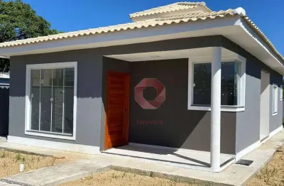 Casa com 3 quartos à venda, 90 m² por r$ 550.000 - jardim atlântico central (itaipuaçu) - maricá/rj