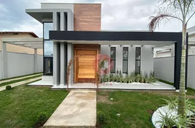 Casa com 3 dormitórios à venda, 129 m² por r$ 850.000,00 - jardim atlântico central (itaipuaçu) - maricá/rj
