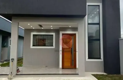 Casa com 2 dormitórios à venda, 65 m² por r$ 392.000,00 - são josé do imbassaí - maricá/rj