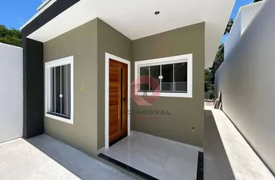 Casa com 2 dormitórios à venda, 70 m² por r$ 380.000,00 - itapeba - maricá/rj