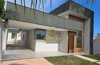 Casa com 3 dormitórios à venda, 112 m² por R$ 715.000,00 - Jardim Atlântico Leste (Itaipuaçu) - Maricá/RJ