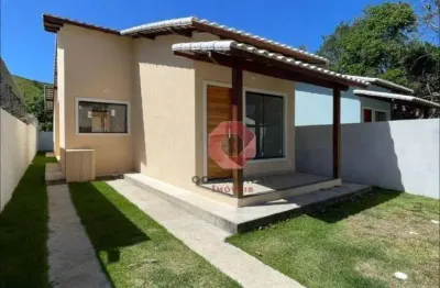 Casa com 3 dormitórios à venda, 90 m² por r$ 395.000,00 - itapeba - maricá/rj