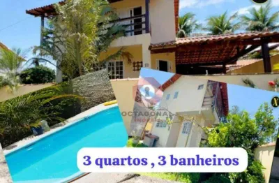 Casa com 3 quartos à venda, 150 m² por r$ 490.000 - condado de maricá - maricá/rj