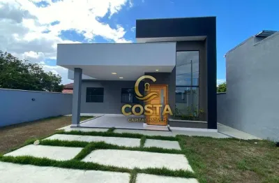 Casa com 3 quartos à venda, 118 m² por R$ 695.000 - Jardim Atlântico Leste (Itaipuaçu) - Maricá/RJ