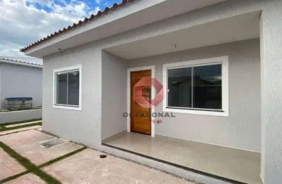 Casa com 2 dormitórios à venda, 65 m² por r$ 370.000,00 - jardim atlântico leste (itaipuaçu) - maricá/rj
