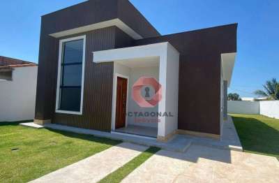 Casa com 3 quartos à venda, 98 m² por r$ 680.000 - jardim atlântico leste (itaipuaçu) - maricá/rj