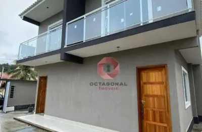 Casa com 2 quartos à venda, 55 m² por r$ 400.000 - jardim atlântico oeste (itaipuaçu) - maricá/rj