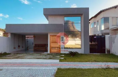 Casa com 3 dormitórios à venda, 120 m² por r$ 740.000 - cajueiros (itaipuaçu) - maricá/rj