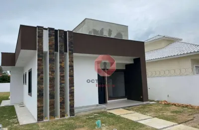 Casa com 3 dormitórios à venda, 160 m² por r$ 750.000 - jardim atlântico leste (itaipuaçu) - maricá/rj