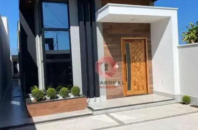 Casa com 3 dormitórios à venda, 107 m² por r$ 662.000 - jardim atlântico central (itaipuaçu) - maricá/rj