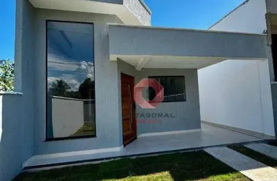 Casa com 3 dormitórios à venda, 180 m² por r$ 420.000 - são josé de imbassai - maricá/rj