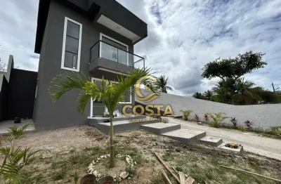 Casa com 2 dormitórios à venda, 79 m² por R$ 360.000,00 - Caju - Maricá/RJ