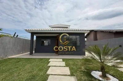 Casa com 3 dormitórios à venda, 96 m² por R$ 580.000,00 - Jardim Atlântico Central (Itaipuaçu) - Maricá/RJ