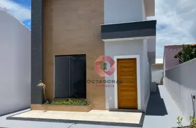 Casa com 3 dormitórios à venda, 110 m² por r$ 750.000,00 - jardim atlântico oeste (itaipuaçu) - maricá/rj