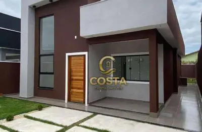 Casa com 3 quartos à venda, 120 m² por R$ 700.000 - Itaipuaçu - Maricá/RJ